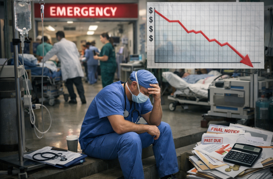 Indiana hospitals under mounting strain as median margins fall to 1.9%