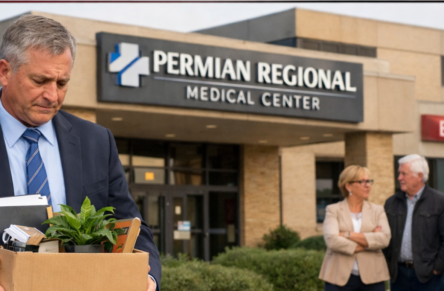 Permian Regional Medical Center CEO Terminated Following Board Vote