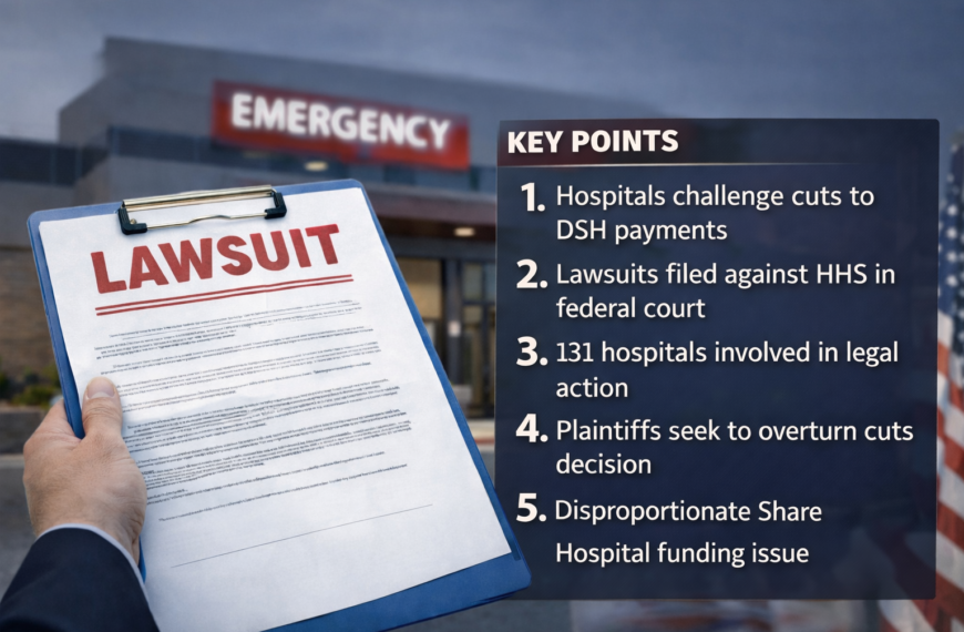 131 Hospitals Sue HHS Over DSH Cuts: 5 Notes