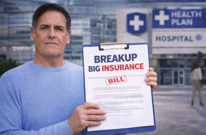 Mark Cuban Backs Bill to Break Up Vertically Integrated Insurers