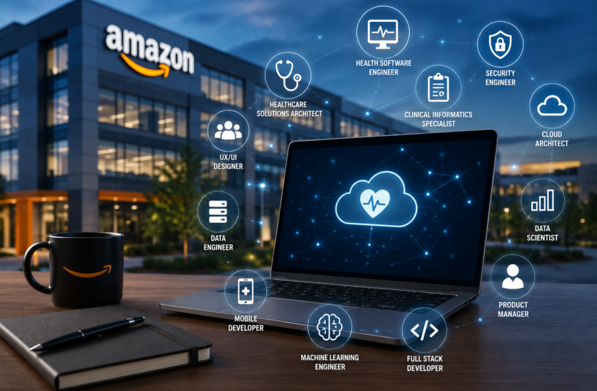 Amazon’s pay for 11 health tech jobs