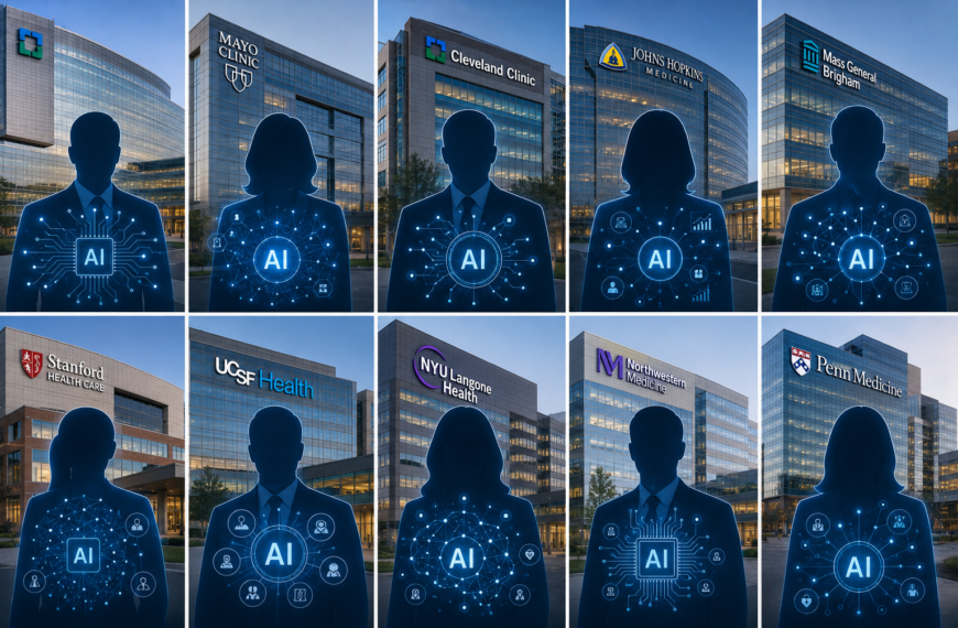 Who’s Leading AI at Top Health Systems?