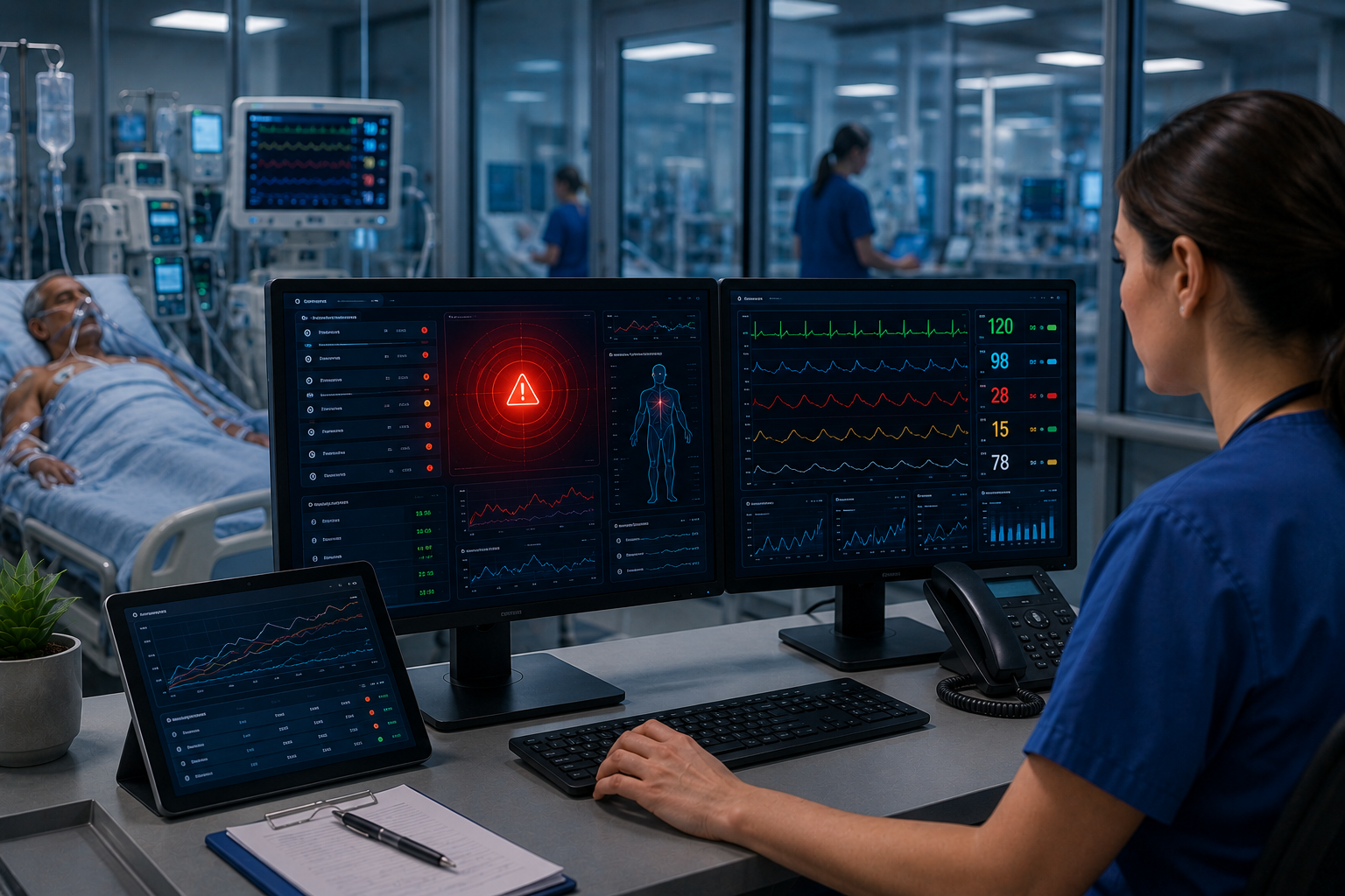 Real-Time Sepsis Alerting & Hemodynamic Stability Tracking: Reducing Mortality in Critical Care