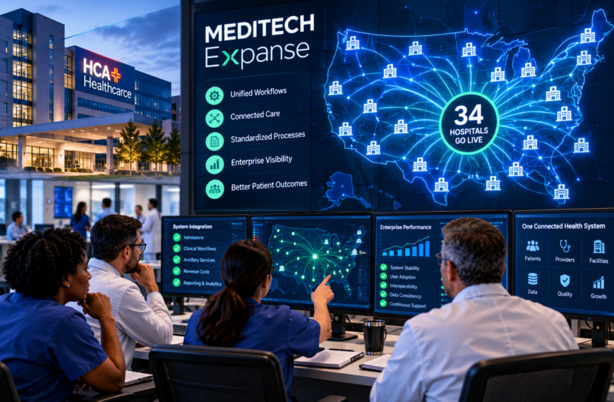 34 More HCA Hospitals Just Went Live on MEDITECH Expanse. The Real Challenge Is Making 34 Hospitals Work Like One.